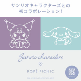 ROPÉ PICNIC x Sanrio characters