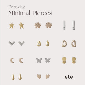Everyday Minimal Pierces