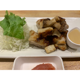 鶏とエリンギの炙り焼き🎶