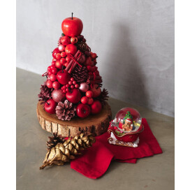 オリジナルのアップルクリスマスツリー♪