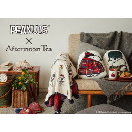 PEANUTSタータン 本日発売！ スヌーピー&オラフが秋の装いになって登場！