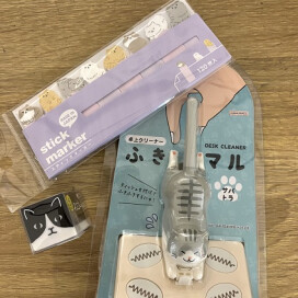 揃えてかわいいネコ文具♡