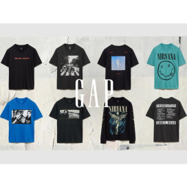 【Gap FALL 2025「Vintage Music Tees」コレクション】 