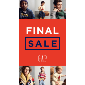 Gap Final Sale スタート！