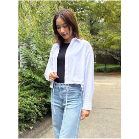 【新作入荷】万能アイテム！！リボンシャツ♡