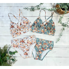 安定感抜群！安心して着れる三角ビキニ♡