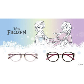 『アナと雪の女王』の世界観を落とし込んだメガネコレクションが2024年12月12日に登場。