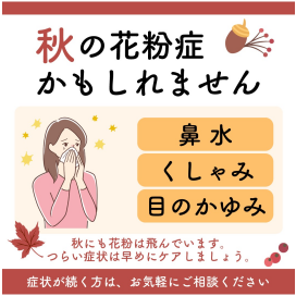 「春だけじゃない？」実は秋に増える“目のかゆみ”の正体とは？