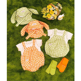 ☆ベビー little bunny うさ耳サロペット＆インナーセット ☆