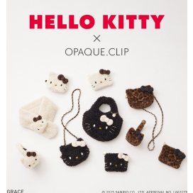 【HELLO KITTY× OPAQUE.CLIP】 サンリオの人気キャラクター『 HELLO KITTY』とのコラボレーション再び！