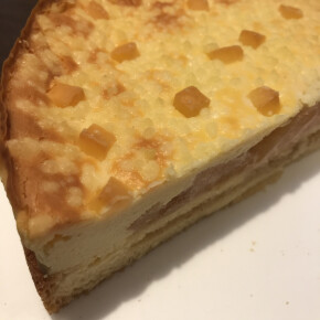 ふじ林檎のチーズケーキ