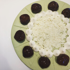 抹茶のケーキ