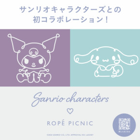 ROPÉ PICNIC x Sanrio characters