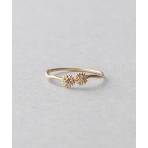 大人可愛いデイジーリング