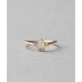 オパール　ピンキーリング