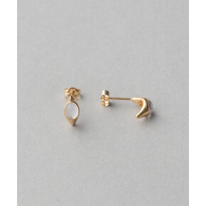 ナチュラルストーン　ピアス