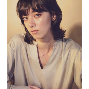 華奢なサイズ感で楽しめるネックレス