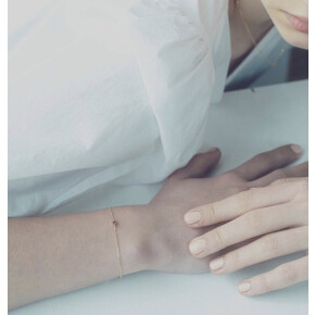 7月の誕生石　ルビー　ブレスレット