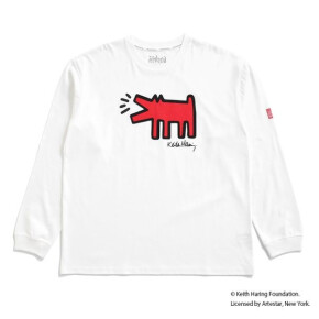 【Long Sleeve Print T-Shirt Keith Haring】