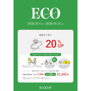 ECOキャンペーン開催中