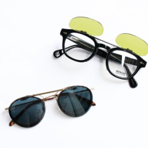 メガネに装着するサングラス