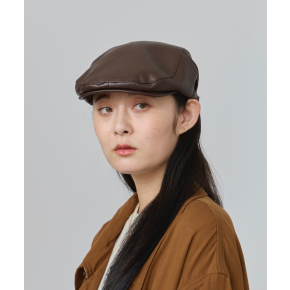 カッコイイ”フェイク”レザー帽子🎵