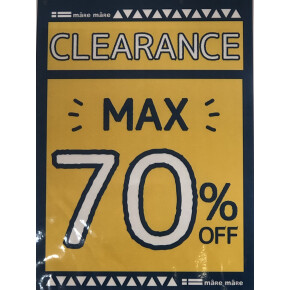 クリアランスSALE☆