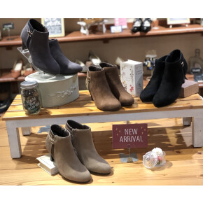 撥水♡バックベルトブーツ