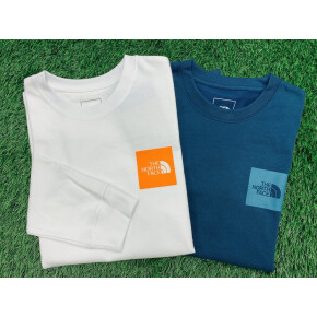 THE NORTH FACE L/S square Logo Tee