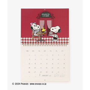 「PEANUTS」とアフタヌーンティーがコラボレーションした2025年カレンダー♪