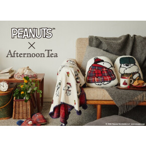 PEANUTSタータン 本日発売！ スヌーピー&オラフが秋の装いになって登場！