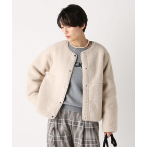 ボアショートジャケット👚