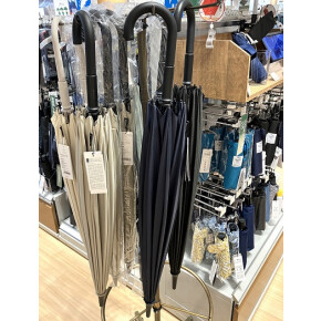長傘に本来あるはずの"あれ”ってなーんだ。