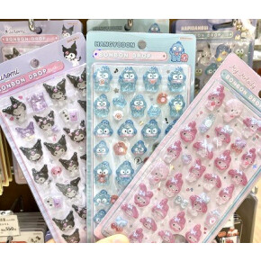 ボンボンドロップシール！サンリオ柄