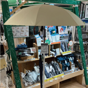 父へ贈る折りたたみ日傘
