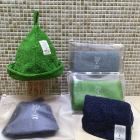 サウナの新必需品！サウナハット