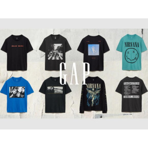 【Gap FALL 2025「Vintage Music Tees」コレクション】 