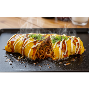 期間限定催事【香美亭】オムそば