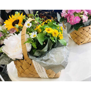 ガーデンタイム☆バスケットアレンジメント☆
