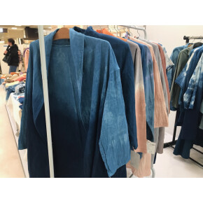 ＜アトリエエクリュ＞藍染　期間限定出店