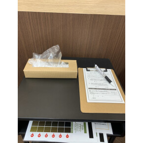 カラー中のマスクの着用について