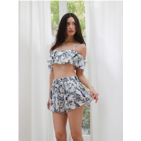 【2026年新作】ハーバルボタニカル柄ビキニ♡