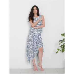 【2026年新作水着】オシャレに体型カバーが出来るエスニック柄水着♡