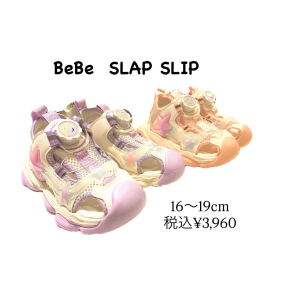 ♡BeBeスラップスリップ〜サンダルシューズ♡入荷しました