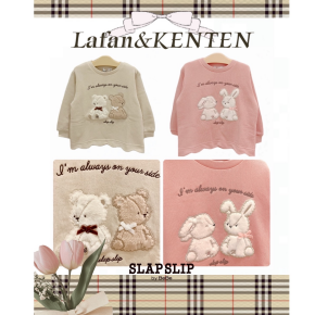 BeBeスラップスリップ♡ふわもこ🐻‍❄️🐰トレーナー