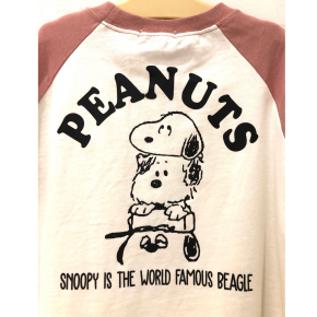 【E館2階】BEBEスラップスリップ×SNOOPYコラボトレーナー入荷しました♪