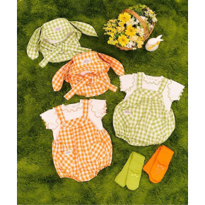 ☆ベビー little bunny うさ耳サロペット＆インナーセット ☆