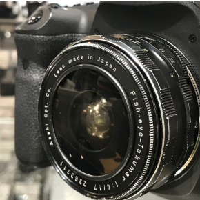 【入荷情報】フィルター内蔵魚眼レンズ!!!【Fish-Eye Takumar 17mm F4】