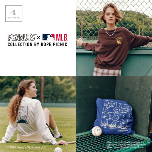 PEANUTS×MLB COLLECTION BY ROPÉ PICNIC