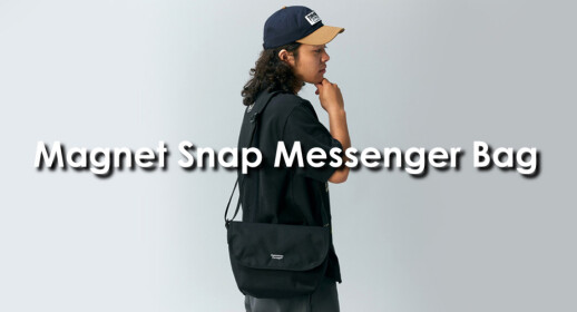  【Magnet Snap Messenger Bag　9.14発売】